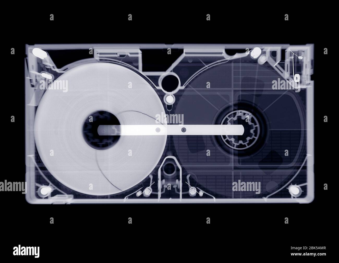 Videokassette, Röntgen. Stockfoto