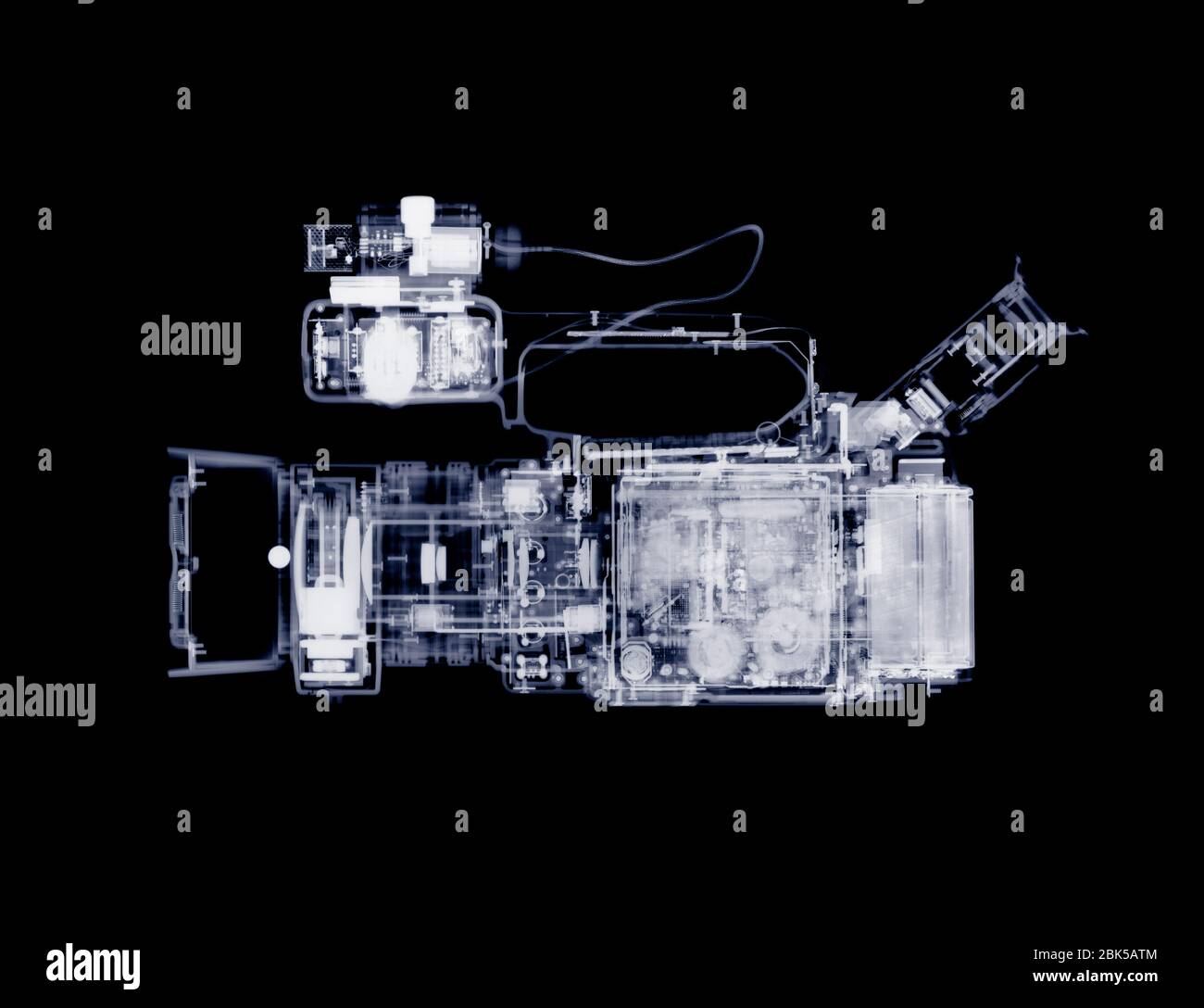 Broadcast Videokamera, Röntgen. Stockfoto