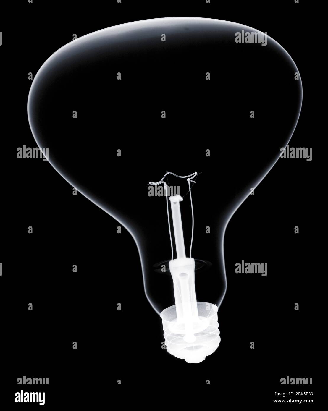 Glühlampe, Röntgenstrahlung. Stockfoto