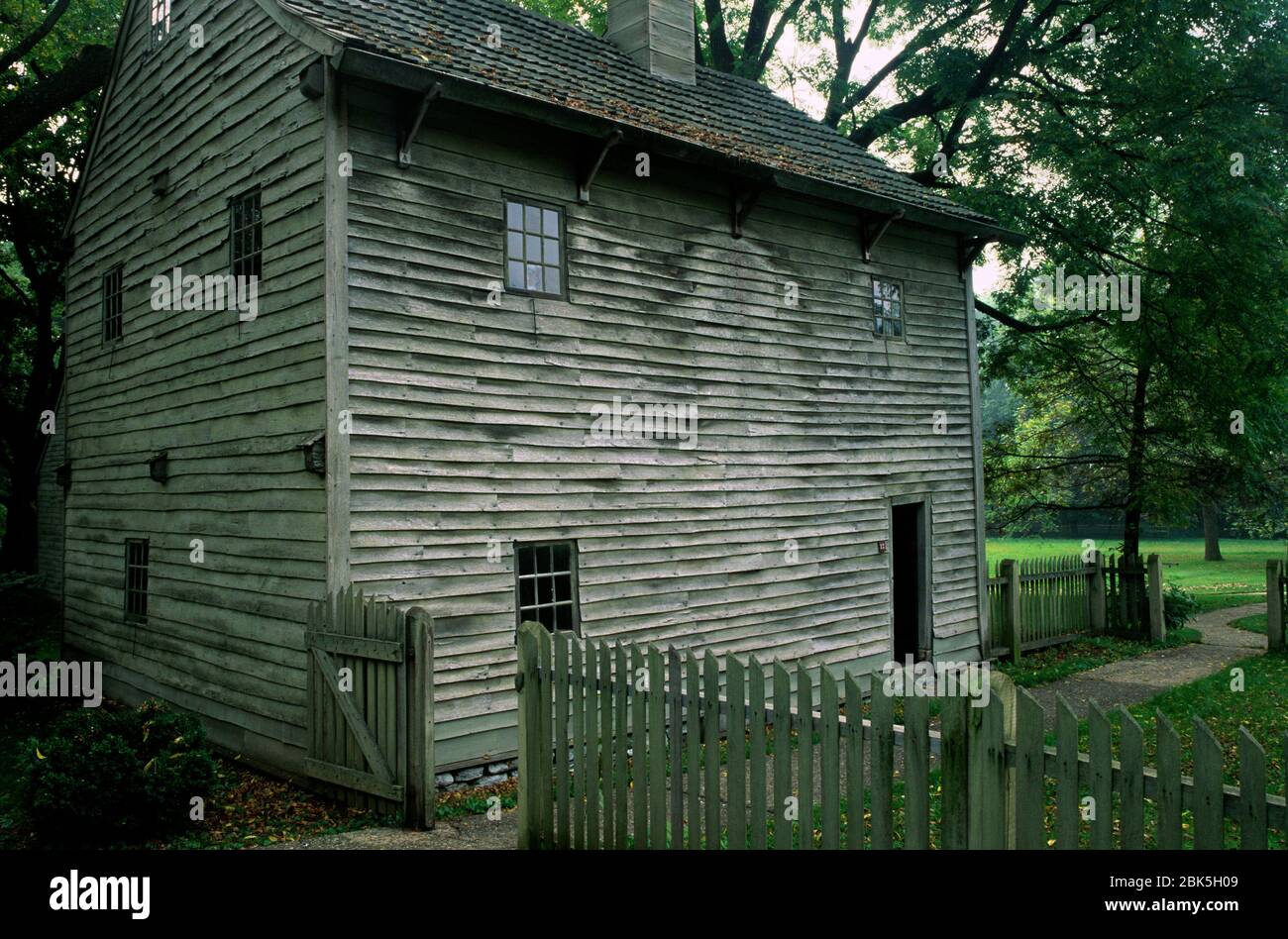 Craft House, Ephrata Cloister Historic Site, Pennsylvania Stockfoto