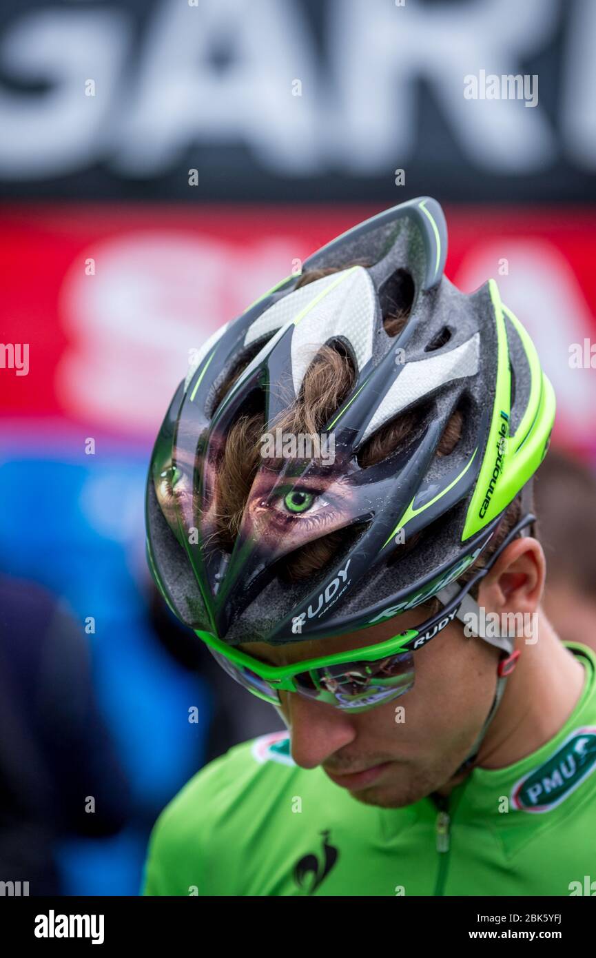 2014 Tour De France Etappe 7 Epernay nach Nancy 11. Juli. Peter Sagan. Stockfoto