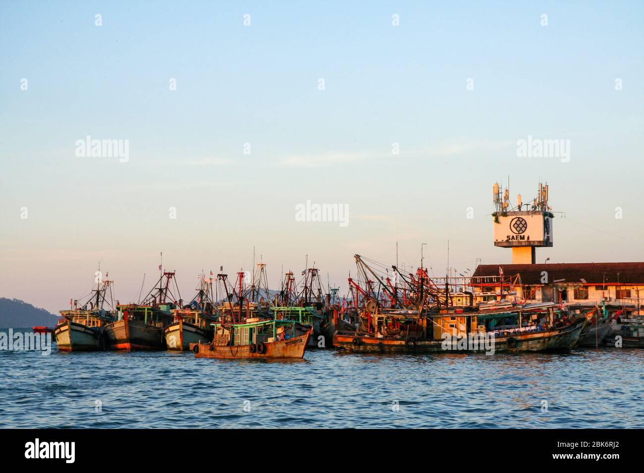 Kota Kinabalu, Sabah, Malaysia Stockfoto