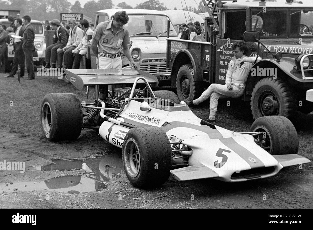 Jackie Oliver, International Daily Express Gold Cup Race Meeting Oulton Park 1970 Stockfoto