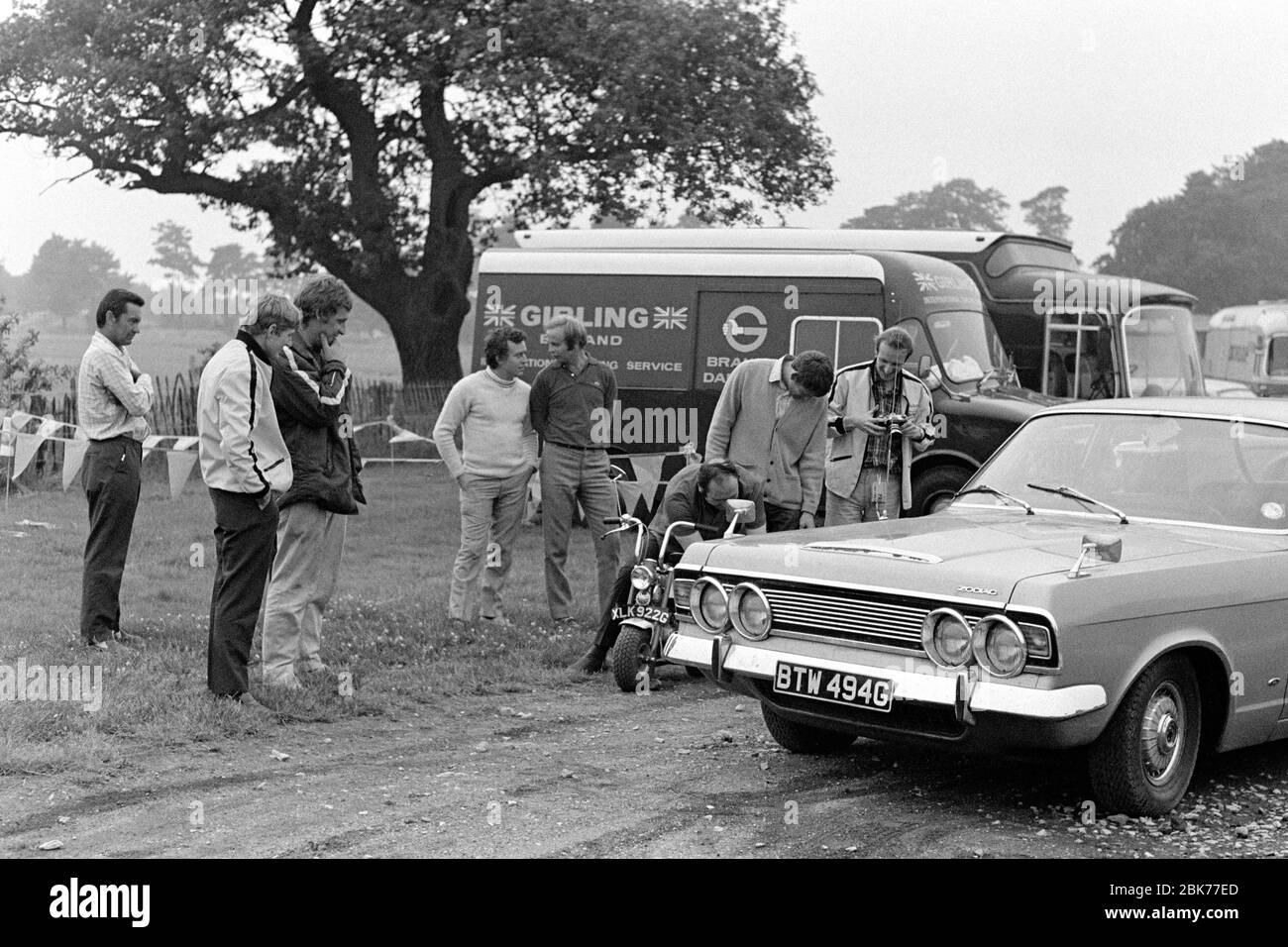 Jackie Olive, 1969 Daily Express International Gold Cup Meeting. Stockfoto