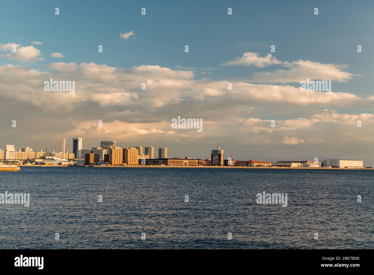 Hafen von Kobe, japanischer Seehafen in Kobe, Präfektur Hyogo, Japan Stockfoto