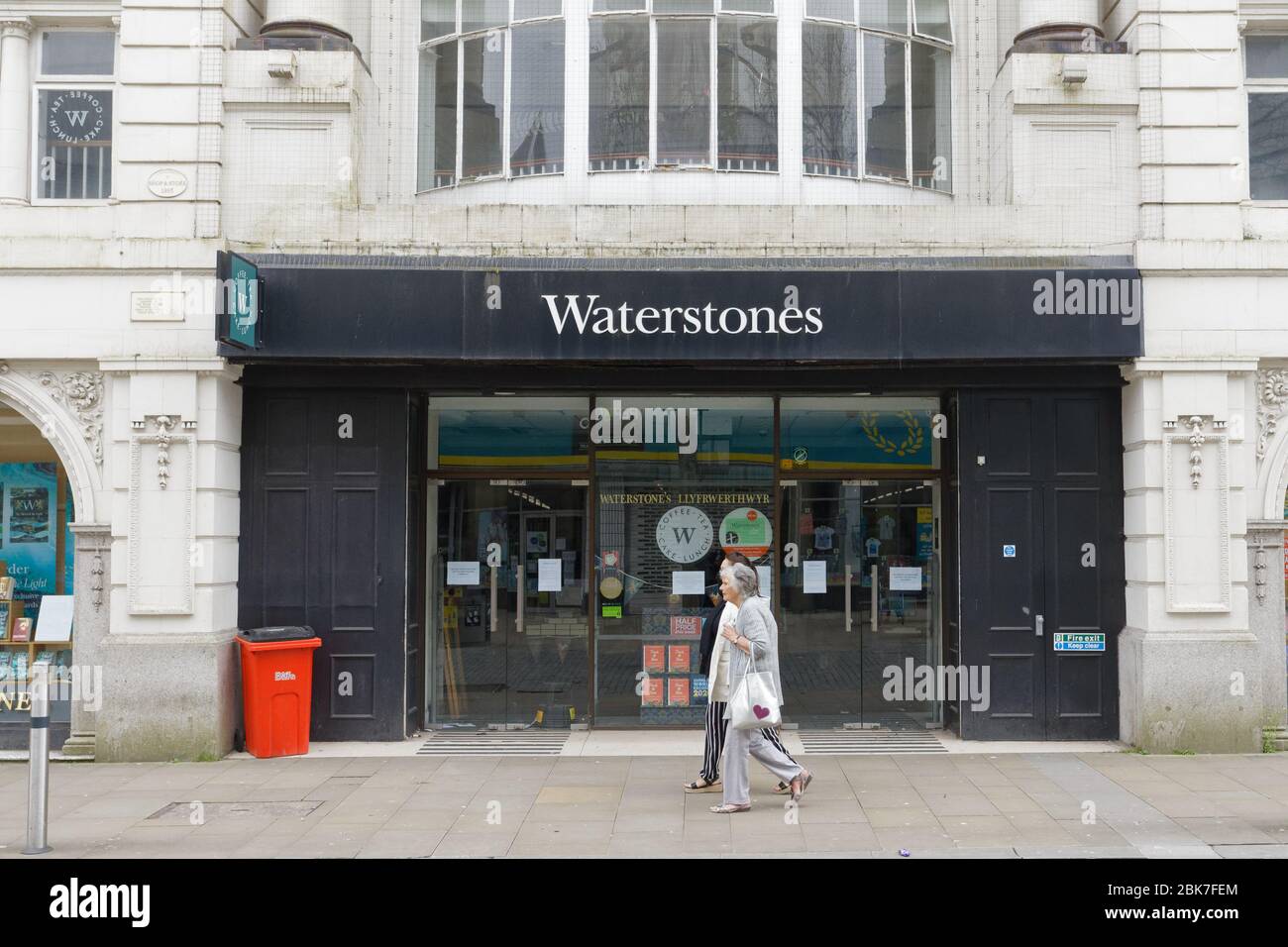 Waterstones in Oxford Street Stockfoto