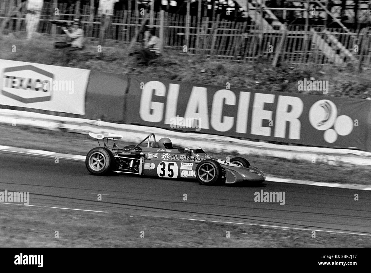 Jochen Mass, John Player British Grand Prix 1972, B.R.S.C.C. MCD Shell Super Oil British F3 Championship, Rd 9 Stockfoto