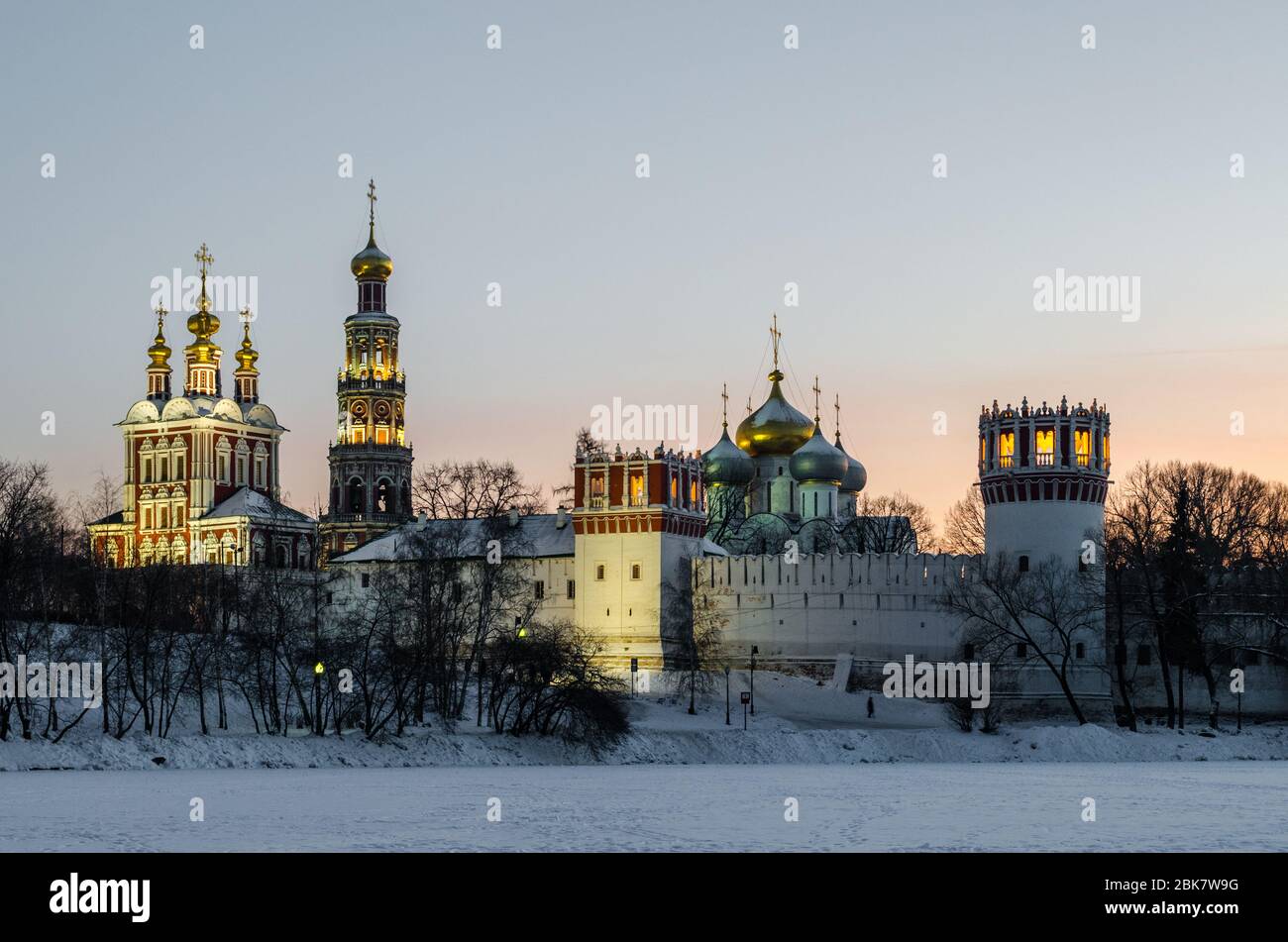 Nowodewitschi Kloster Stockfoto