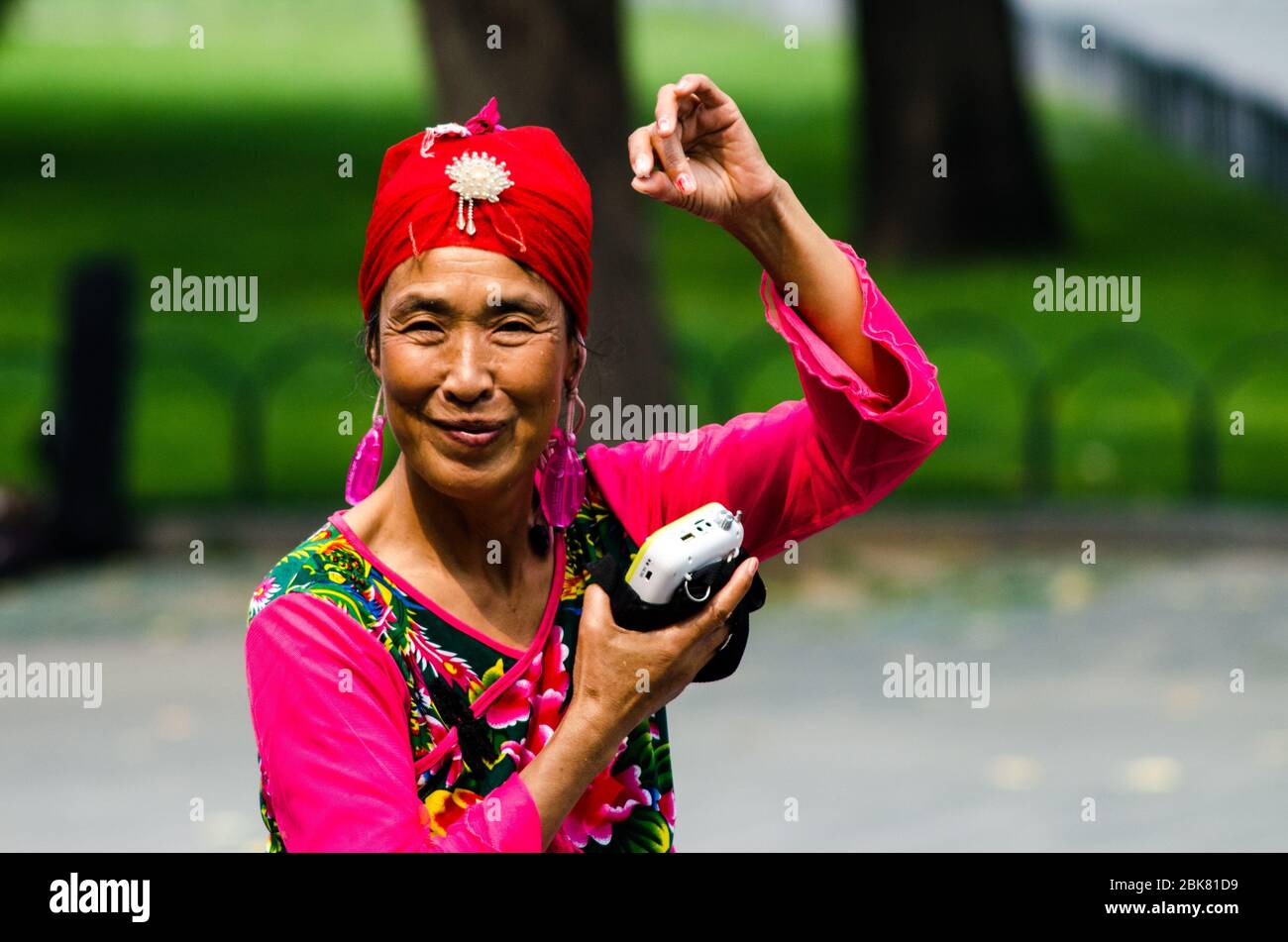 Tanzen Sie Ihre Sorgen weg Stockfoto