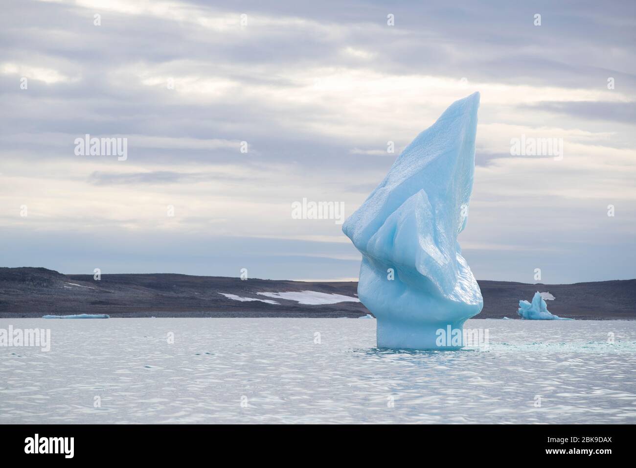 Schön geformter Eisberg, Kanada Stockfoto