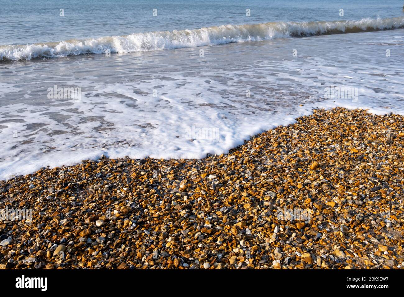 Southbourne,Bournemouth, UK-März 27,2020: Fotos von Southbourne Beach. Stockfoto