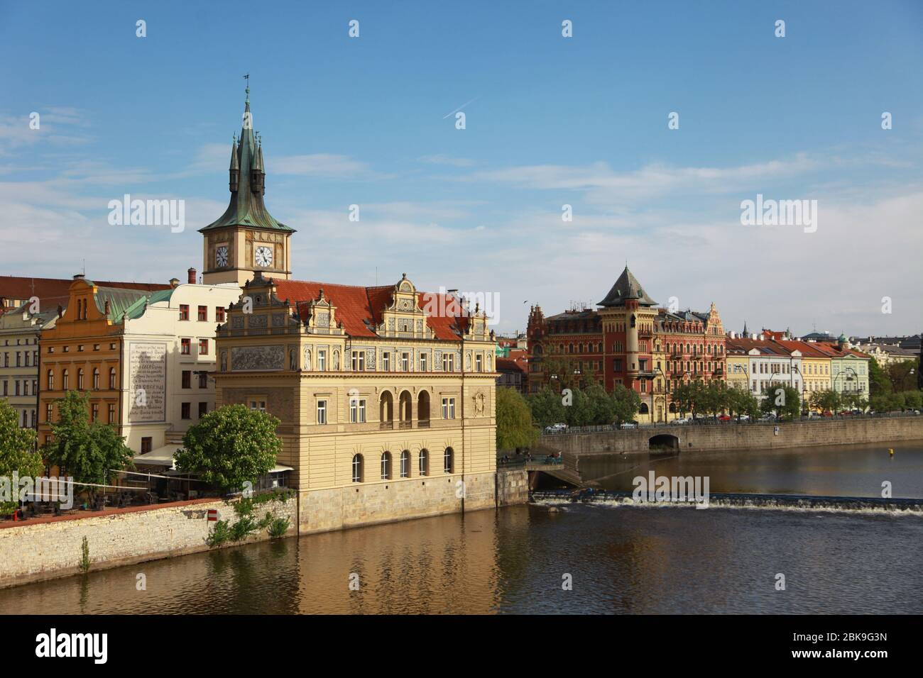 Prag in der Corona-Zeit Stockfoto