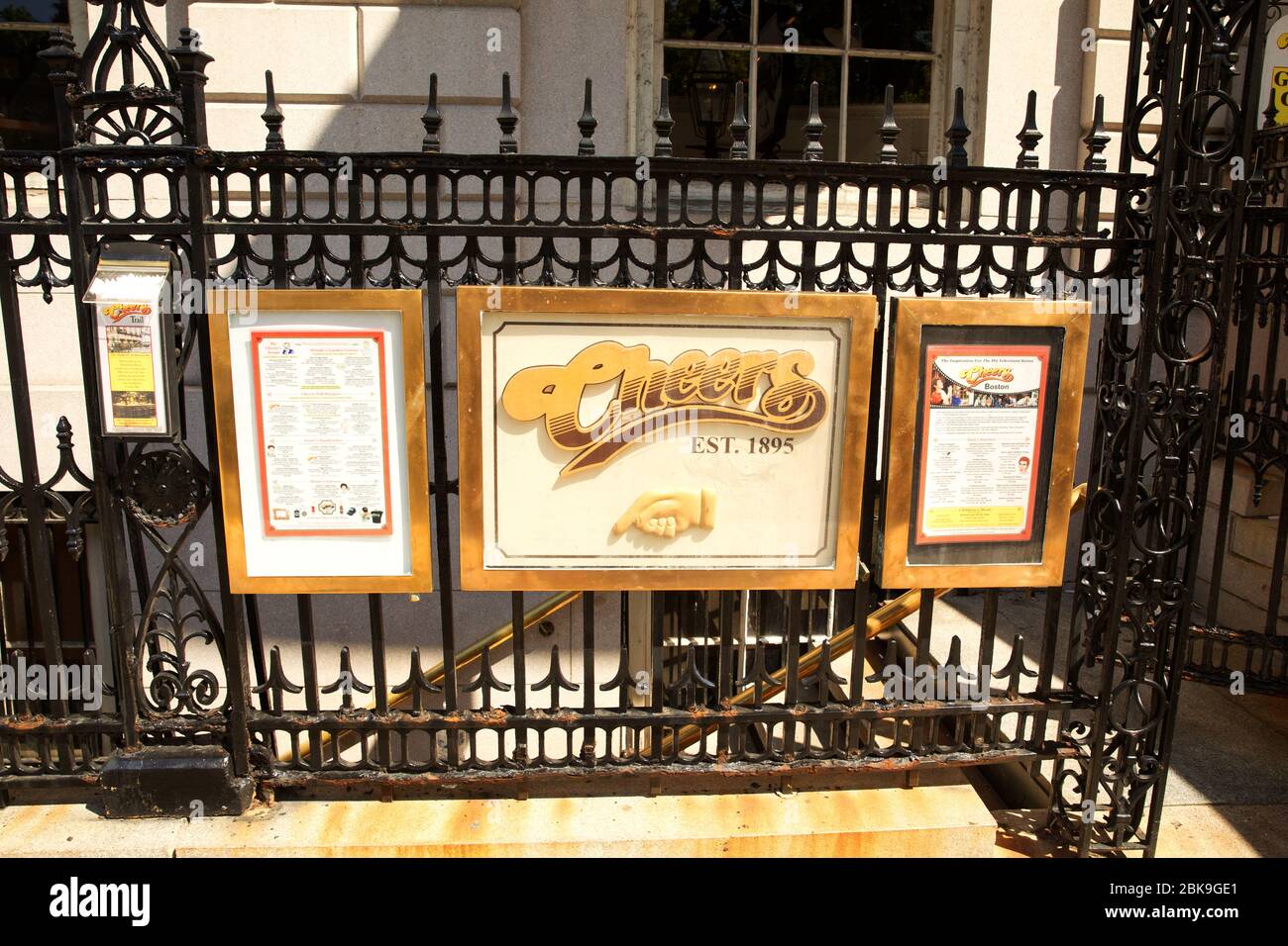 Boston, Massachusetts, USA-Juli 13, 2018:The Cheers Bar, berühmte Fernsehserie Bar. Stockfoto