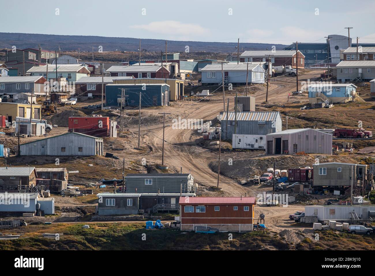Pond Inlet, Kanada Stockfoto