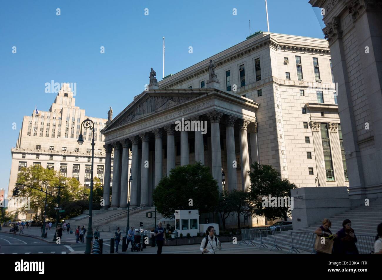 New York State Supreme Court Building Stockfoto