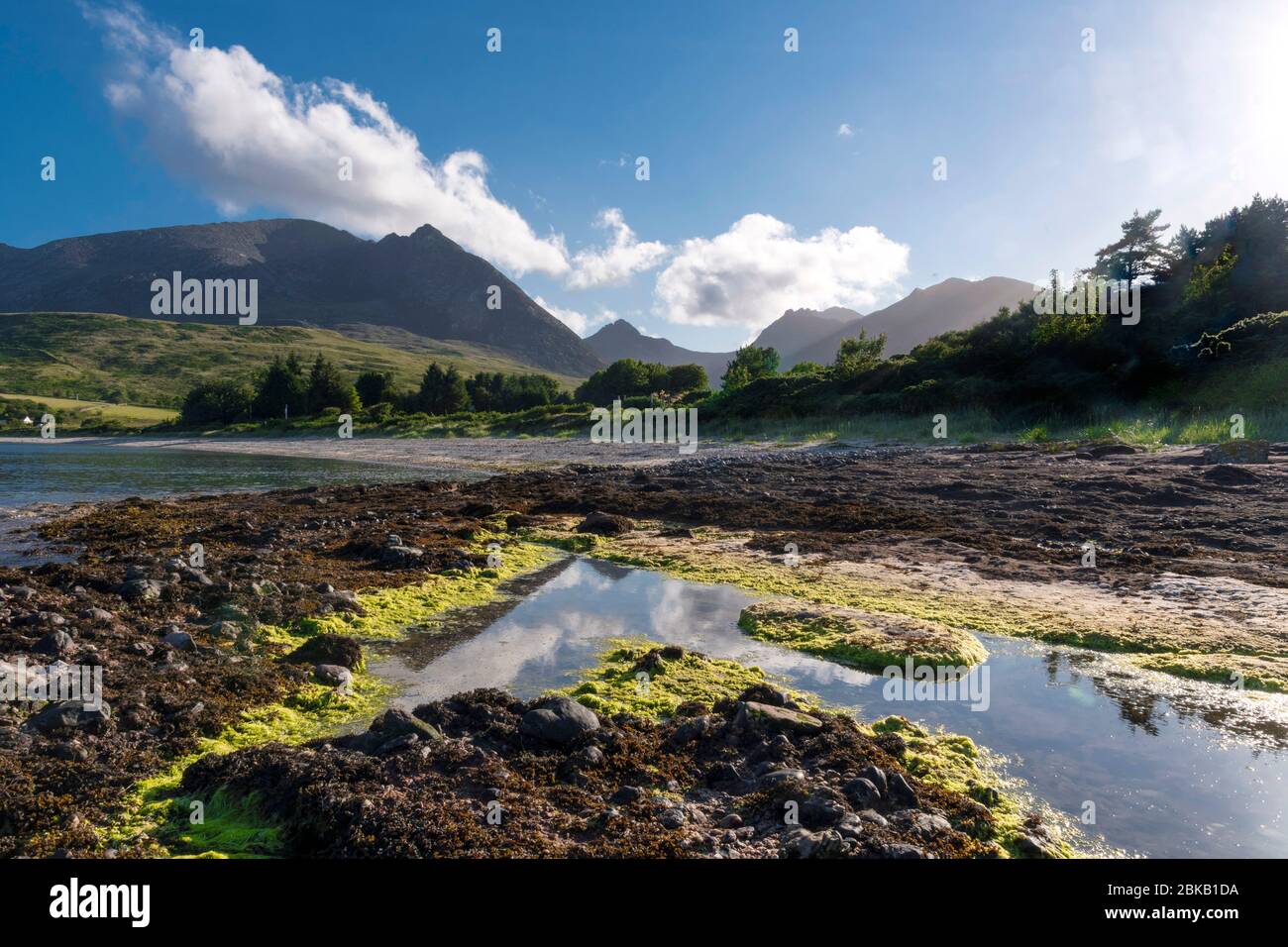 Sannox Bay, arran Stockfoto