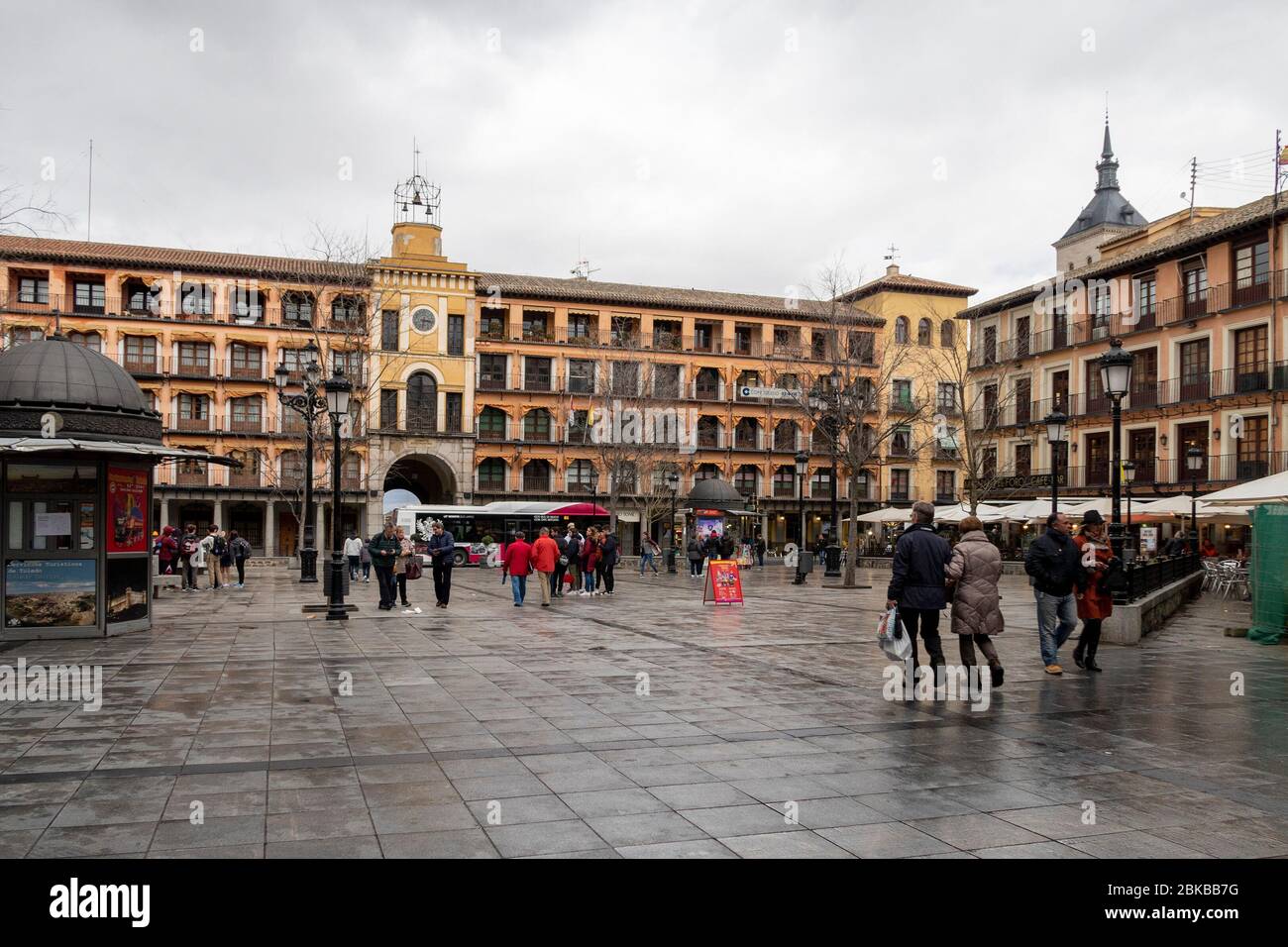 Plaza de Zocodover, Toledo, Spanien, Europa Stockfoto