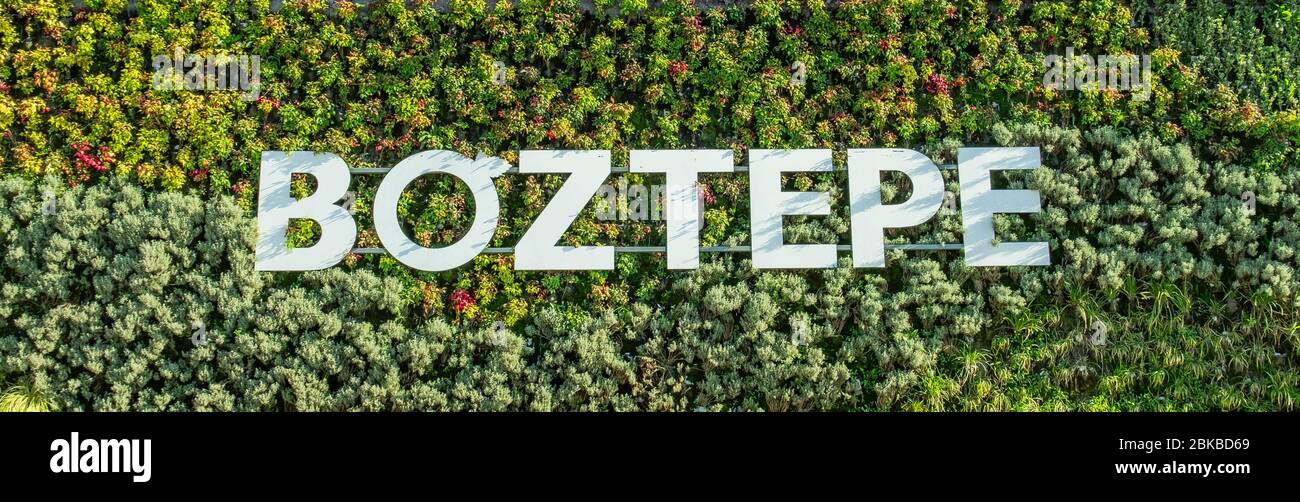 Boztepe, Ordu / Türkei - November 2019: Boztepe ist der beliebteste und bekannteste Ort für Reisende in Ordu, Türkei. Stockfoto
