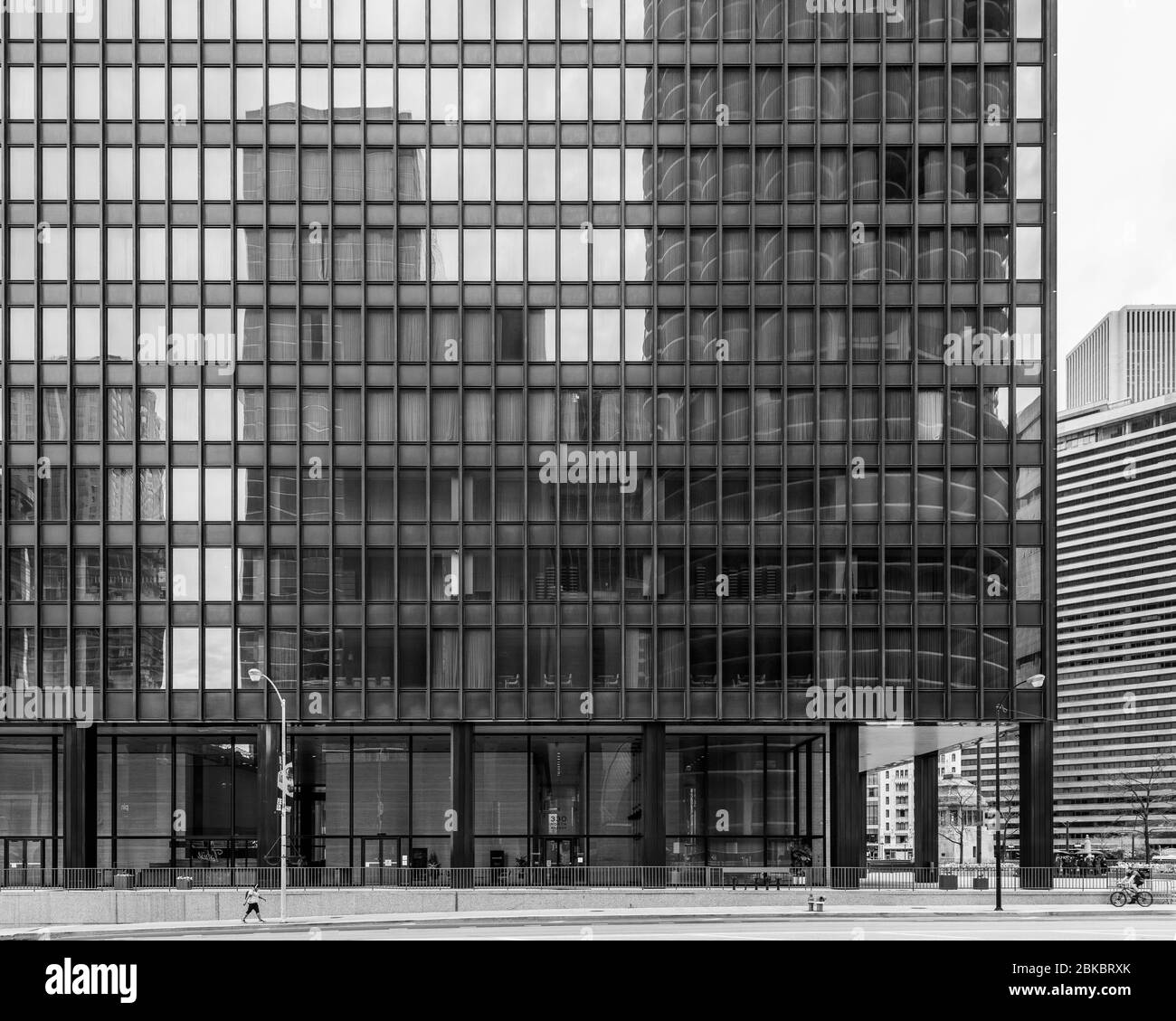IBM Building von Mies van der Rohe entworfen Stockfoto