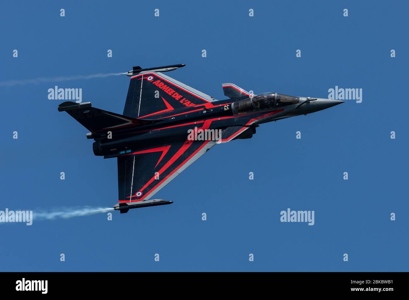 Flugtreffen der ferté alais in Frankreich Stockfoto