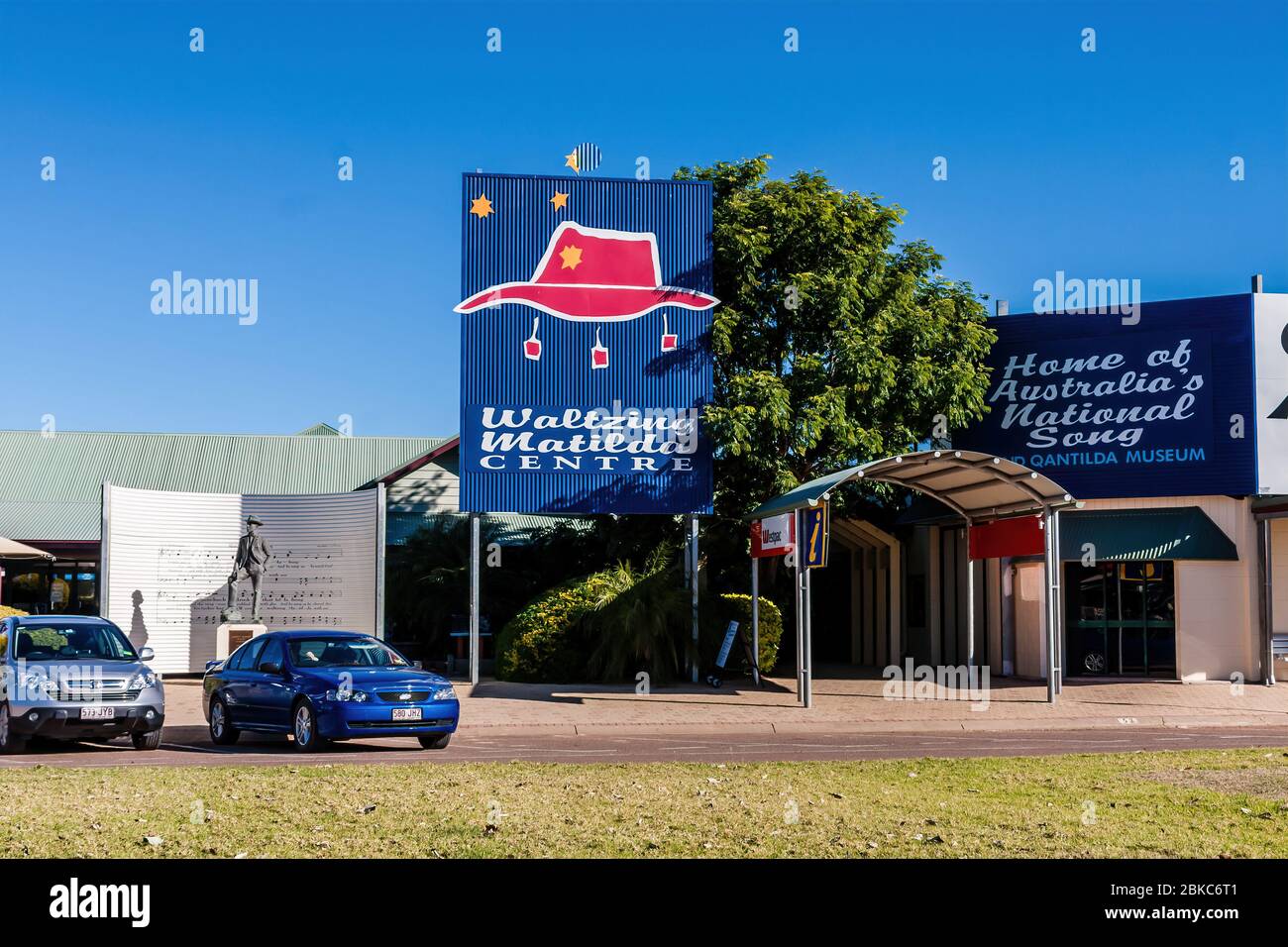 Waltzing Matilda Centre and Museum, Winton, Australien Stockfoto