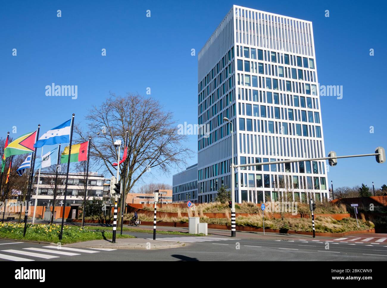 Hauptsitz von Eurojust in Den Haag, Niederlande Stockfoto