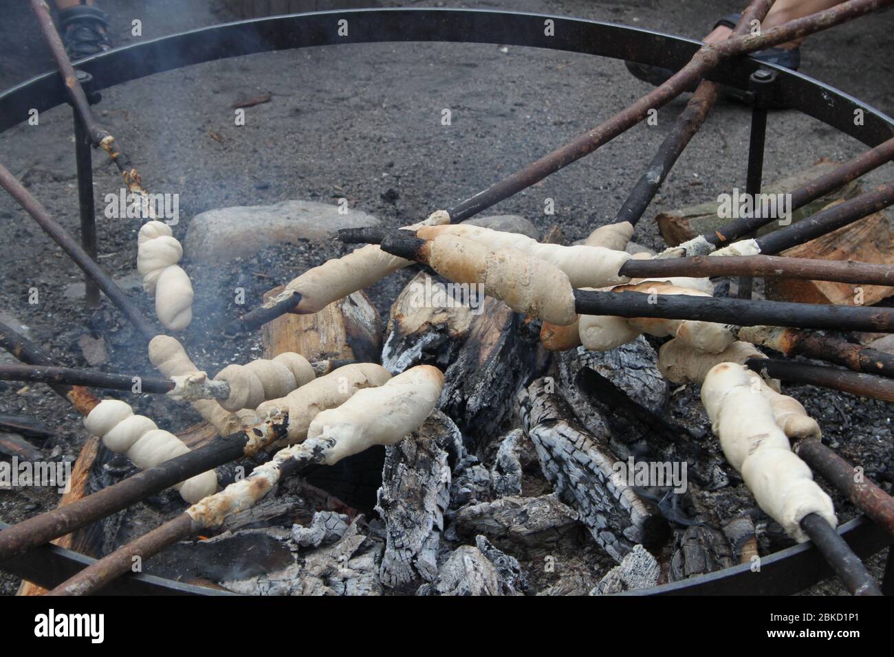 Dämpfer und Drehungen Stockfoto