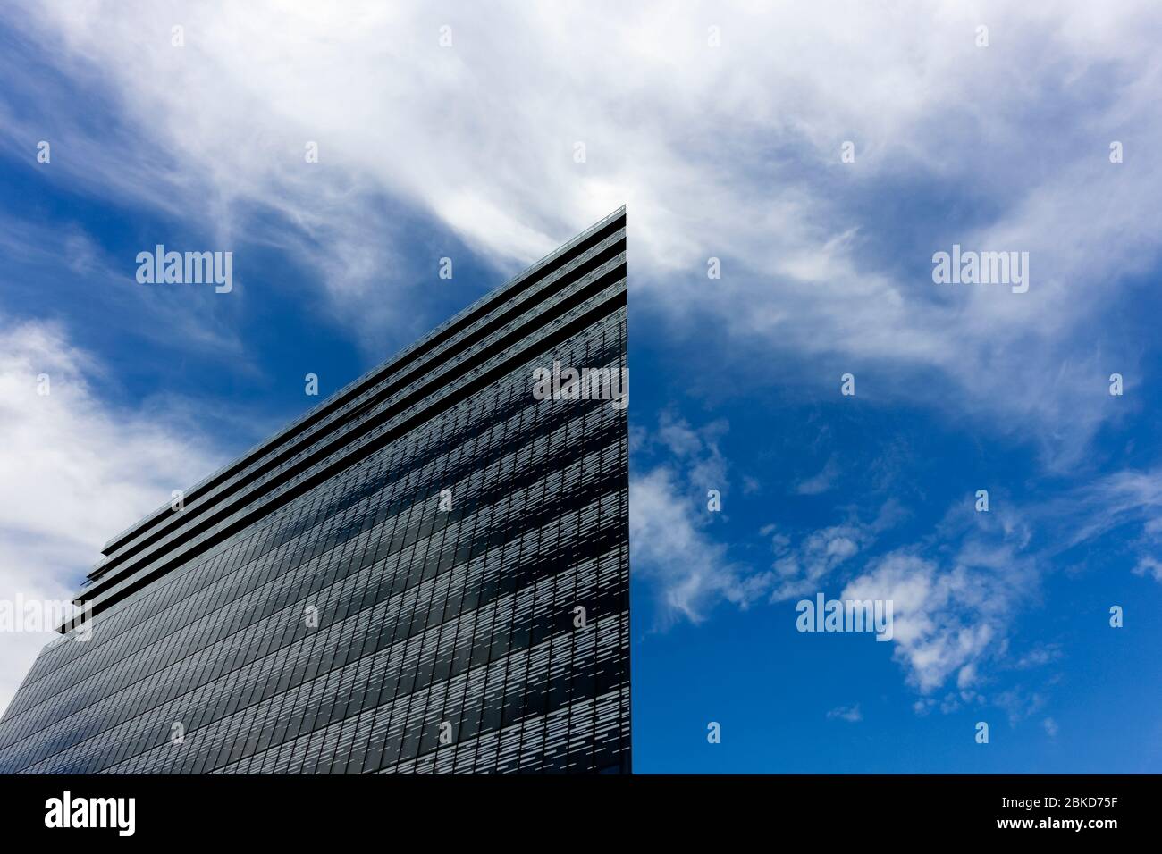 Wolkenkratzer im EDA Business Center. Nova Gorica Slowenien, Europa, EU Stockfoto