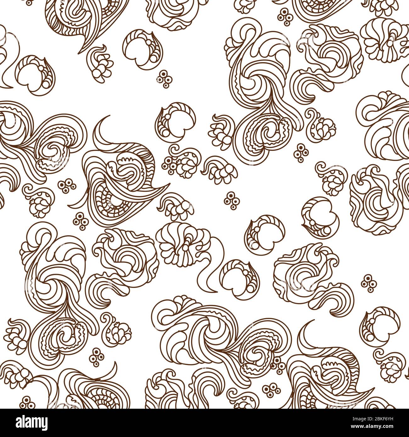 Abstrakte nahtlose Muster Wellen. Vektor nahtlose schwarz-weiß geometrische Muster Stock Vektor