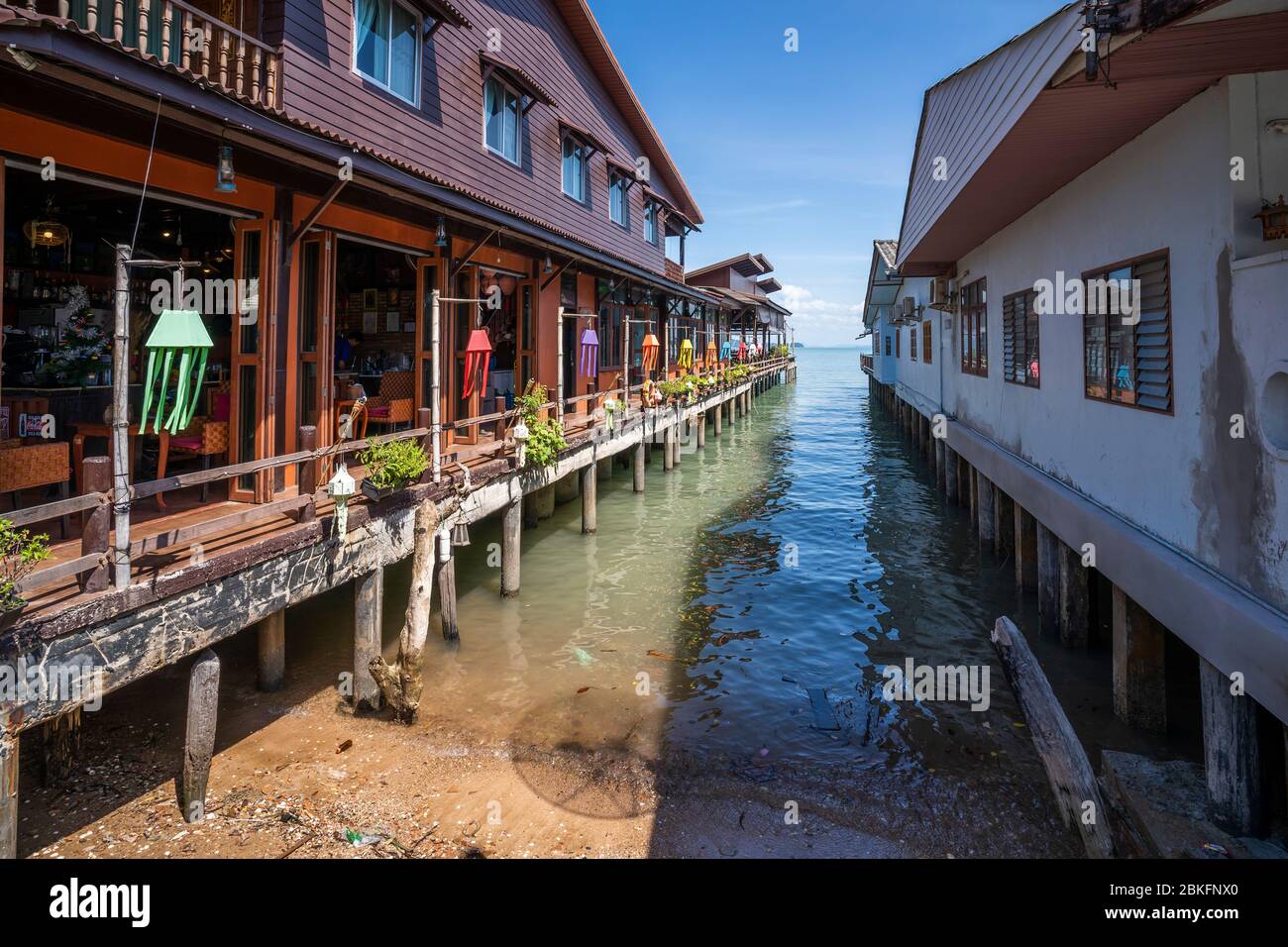 Koh Lanta, Thailand - 27. Dezember 2019: Historisches Wahrzeichen in der Koh Lanta Altstadt, Ko Lanta Insel, Phang Nga Bucht, Thailand, Südostasien, Asien Stockfoto