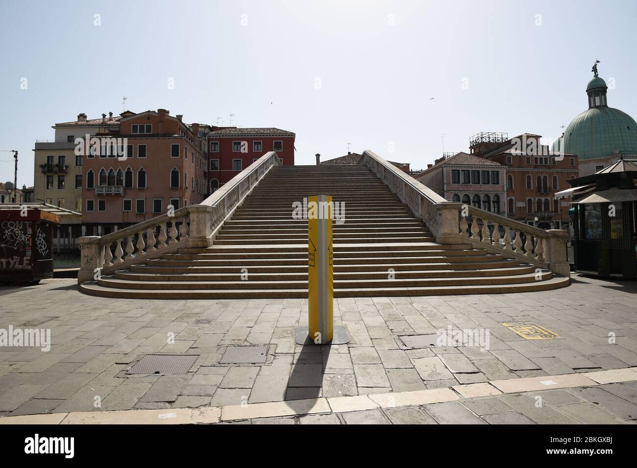 Covid19 Coronavirus Venedig Italien Stockfoto