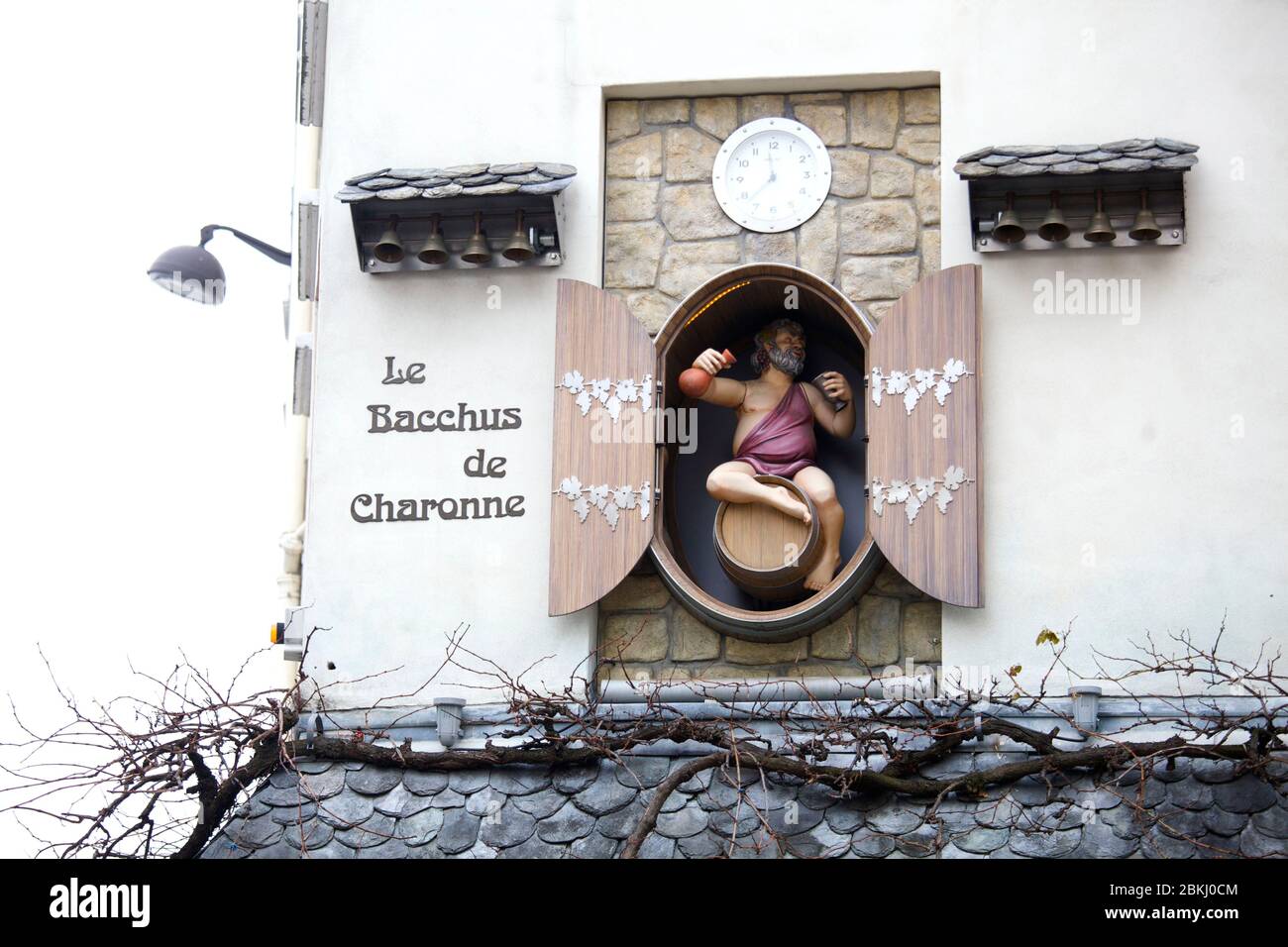 Frankreich, Paris, Melac Bistro, die Fassade Stockfoto