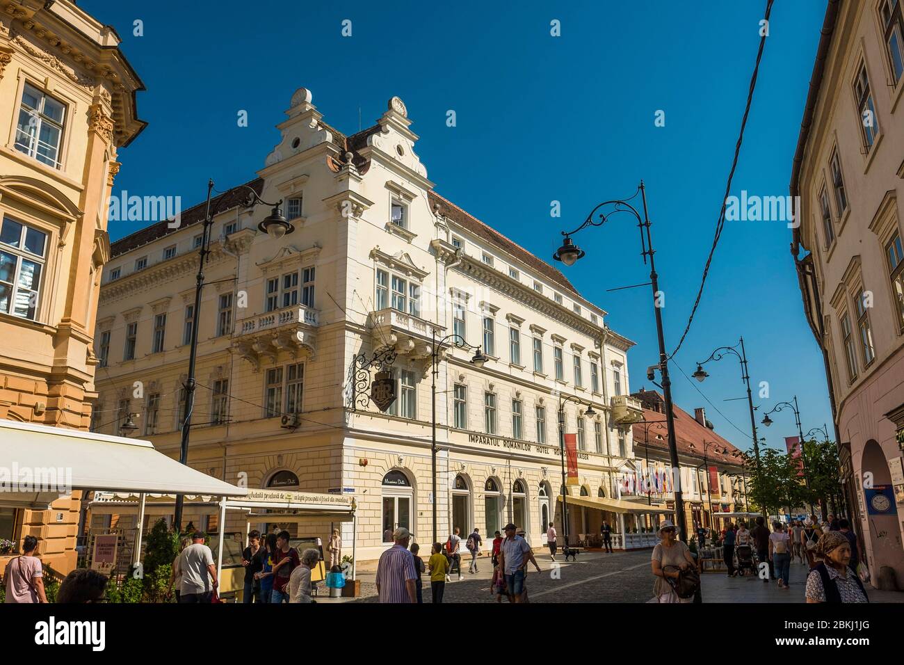 Rumänien, Sibiu Judet, Siebenbürgen, Karpaten, Sibiu, die Altstadt Stockfoto