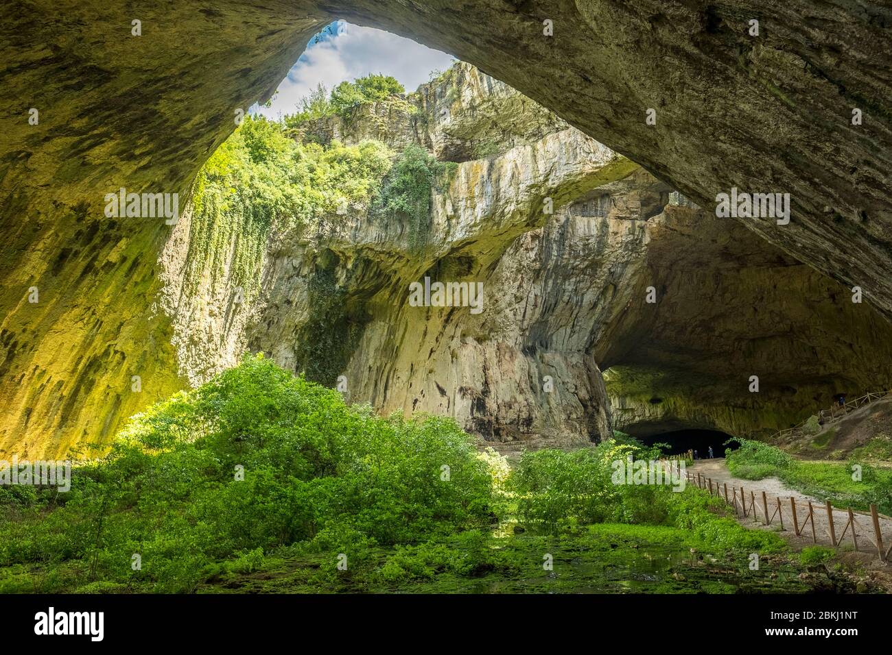 Bulgarien, Lovetch, Letnitsa, Devetaschka Höhle Stockfoto