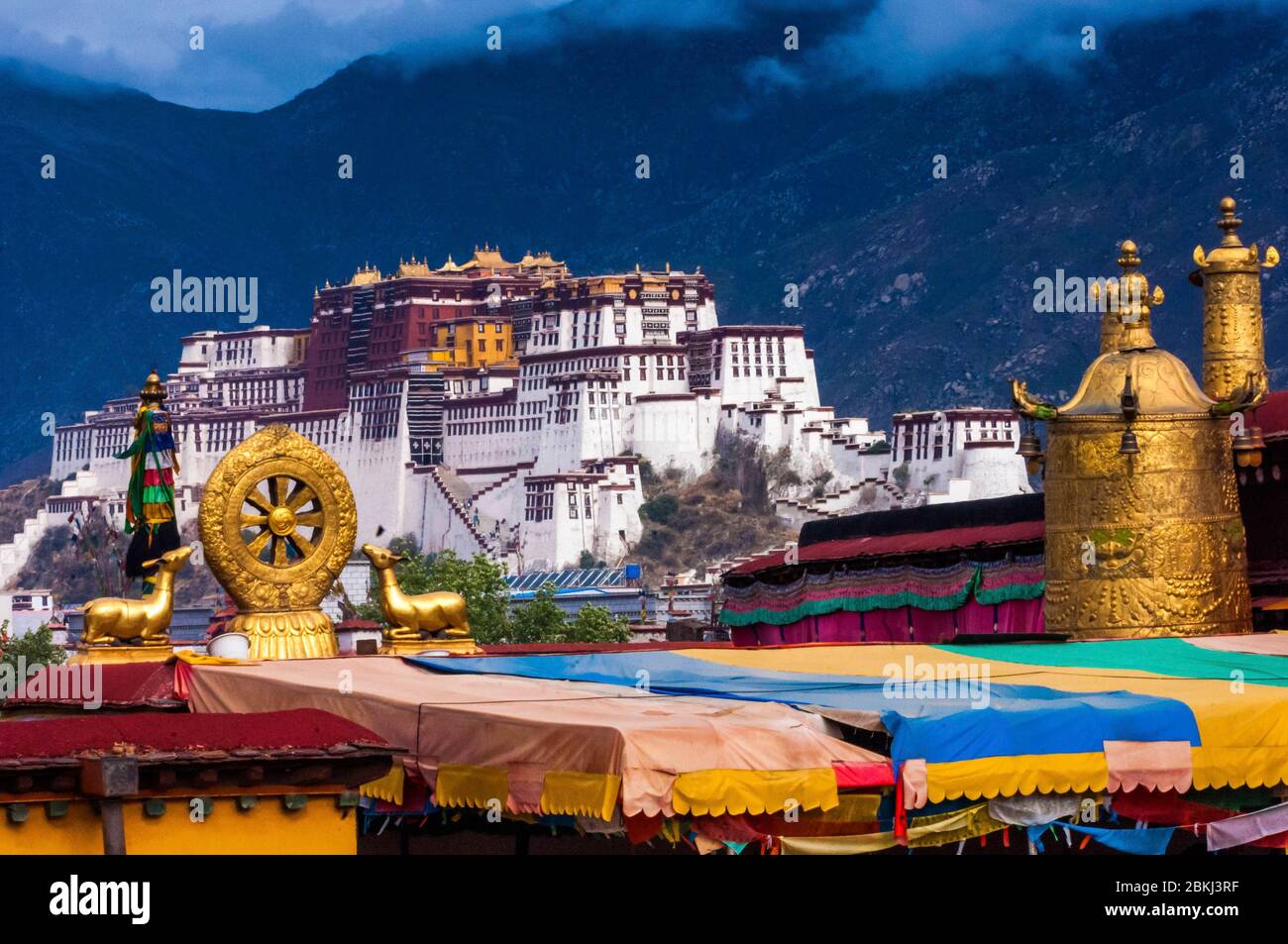 Buddhistischer Tibet Palast Stockfotos und bilder Kaufen Alamy