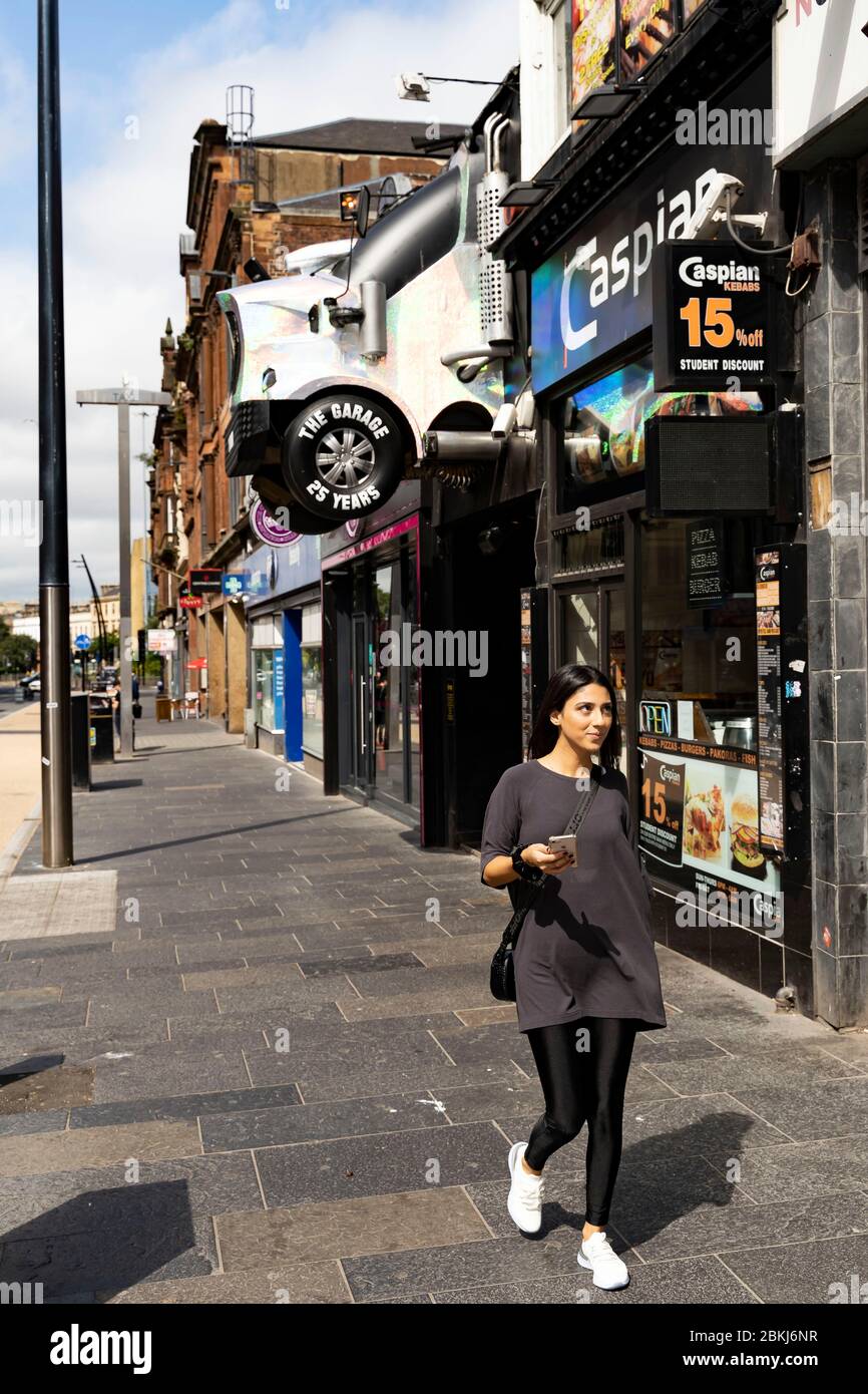 Großbritannien, Schottland, Glasgow, Sauchiehall Street Stockfoto