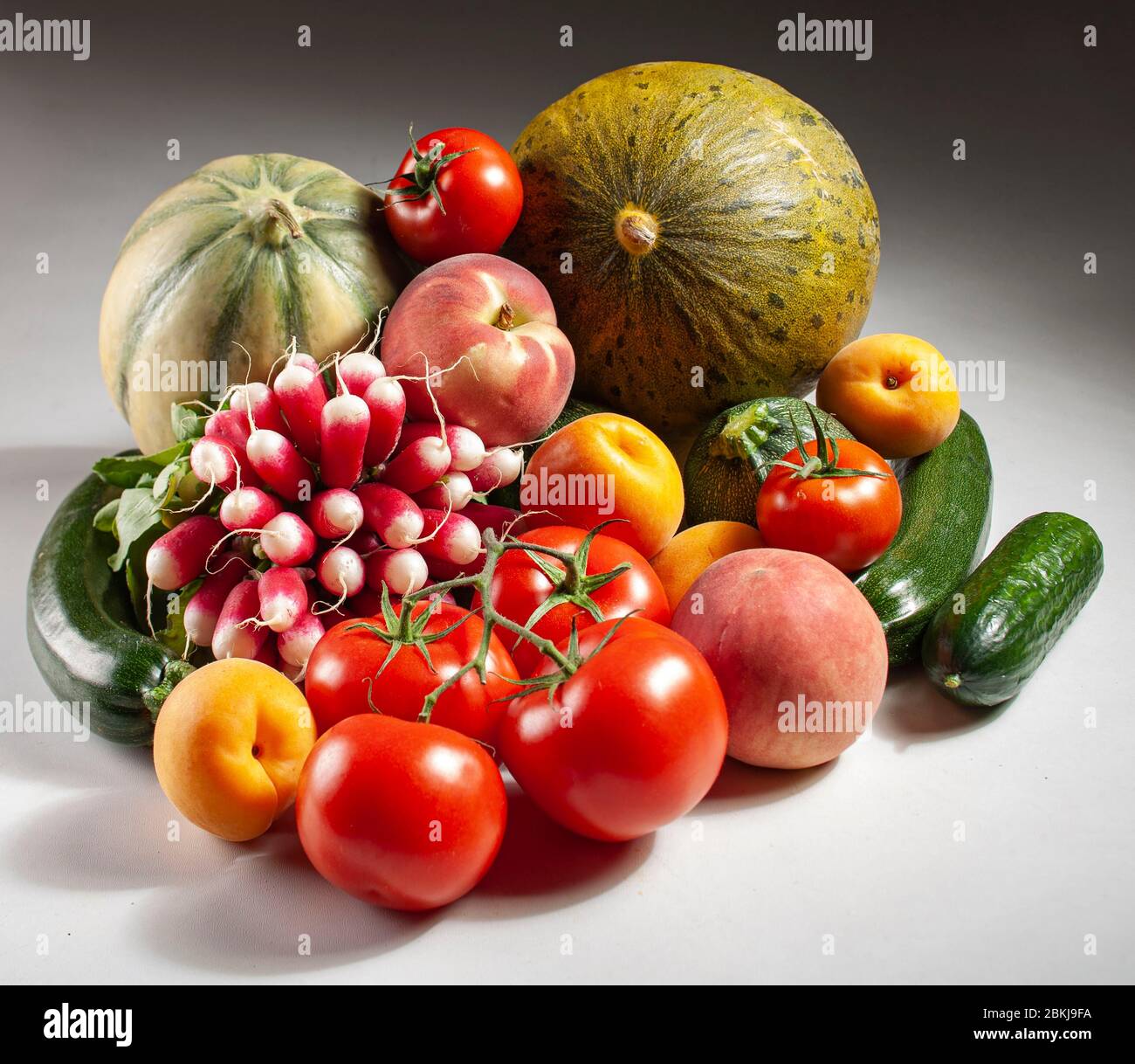 Obst und Gemüse Stockfoto