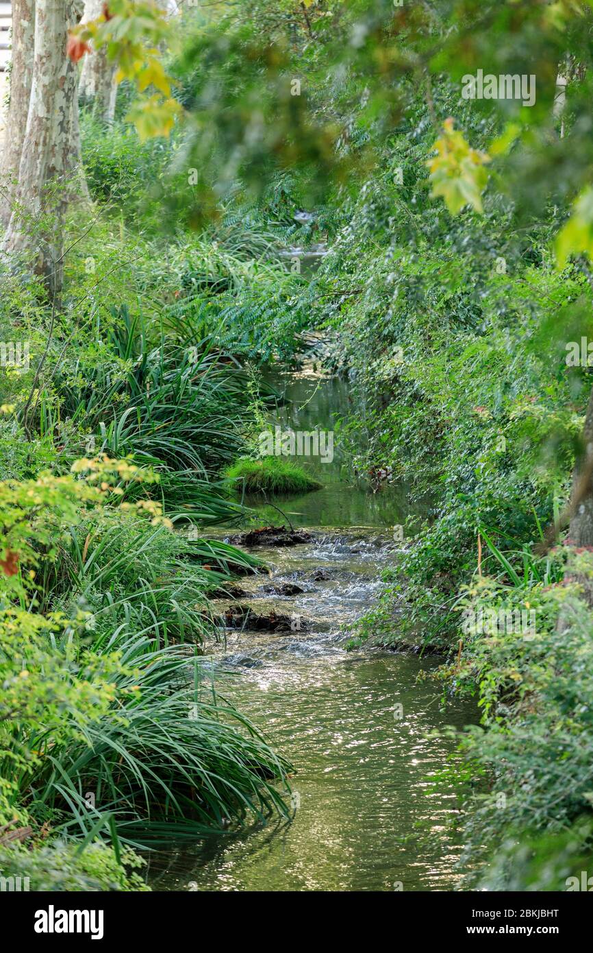 Frankreich, Bouches du Rhone, Pays d'Aix, Jouques, Le Real Stockfoto