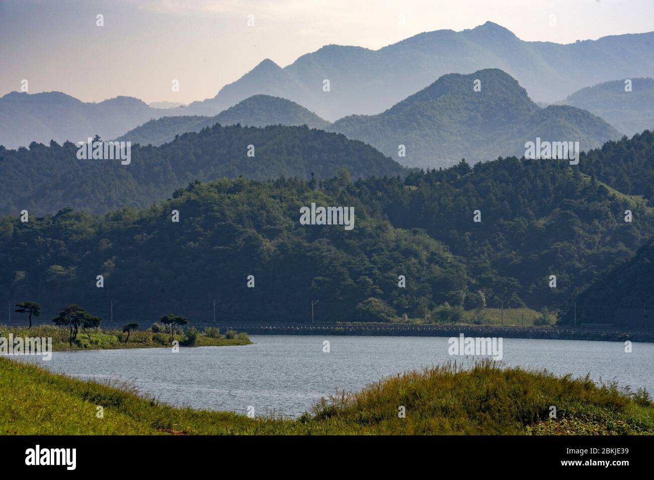 Nordkorea, Bezirk Hyang San, Mount Myohyang Stockfoto