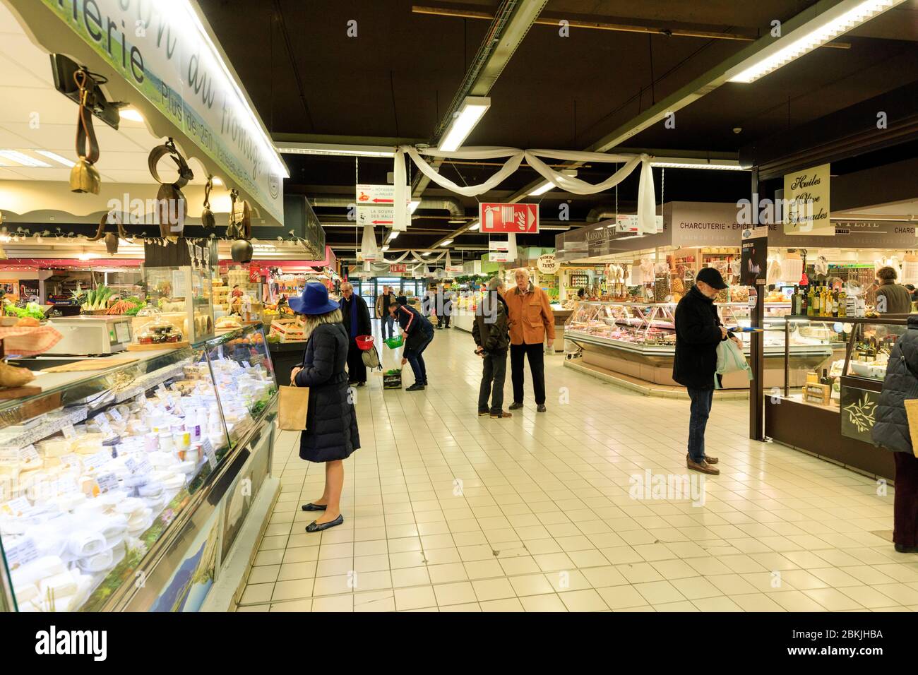 Frankreich, Vaucluse, Avignon, Les Halles Stockfoto
