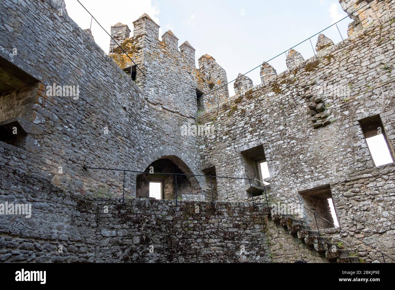 Castelo de Penedono mittelalterliche Burg in Penedono, Portugal, Europa Stockfoto