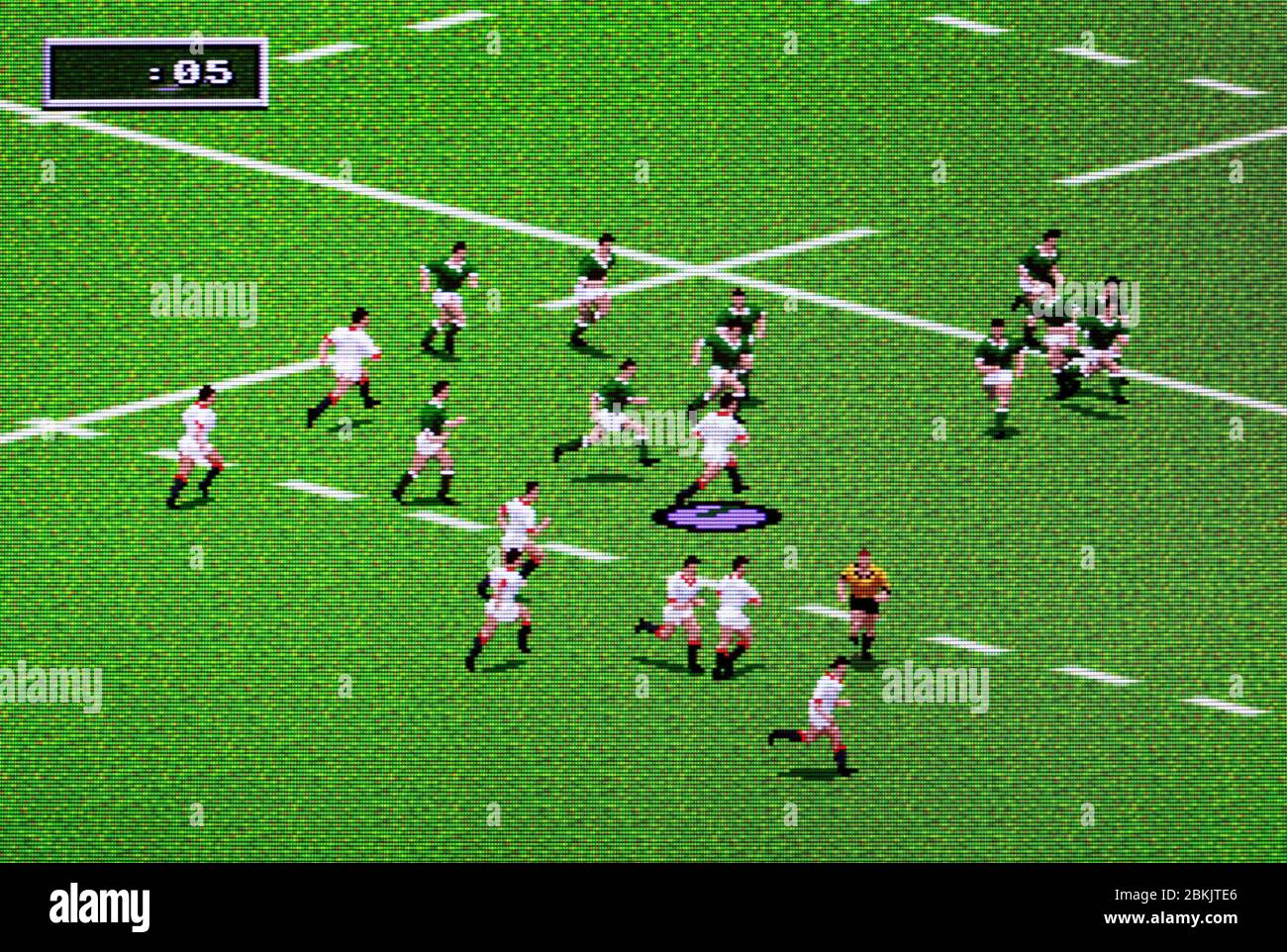 Rugby World Cup 1995 - Sega Genesis Mega Drive - nur redaktionelle Verwendung Stockfoto