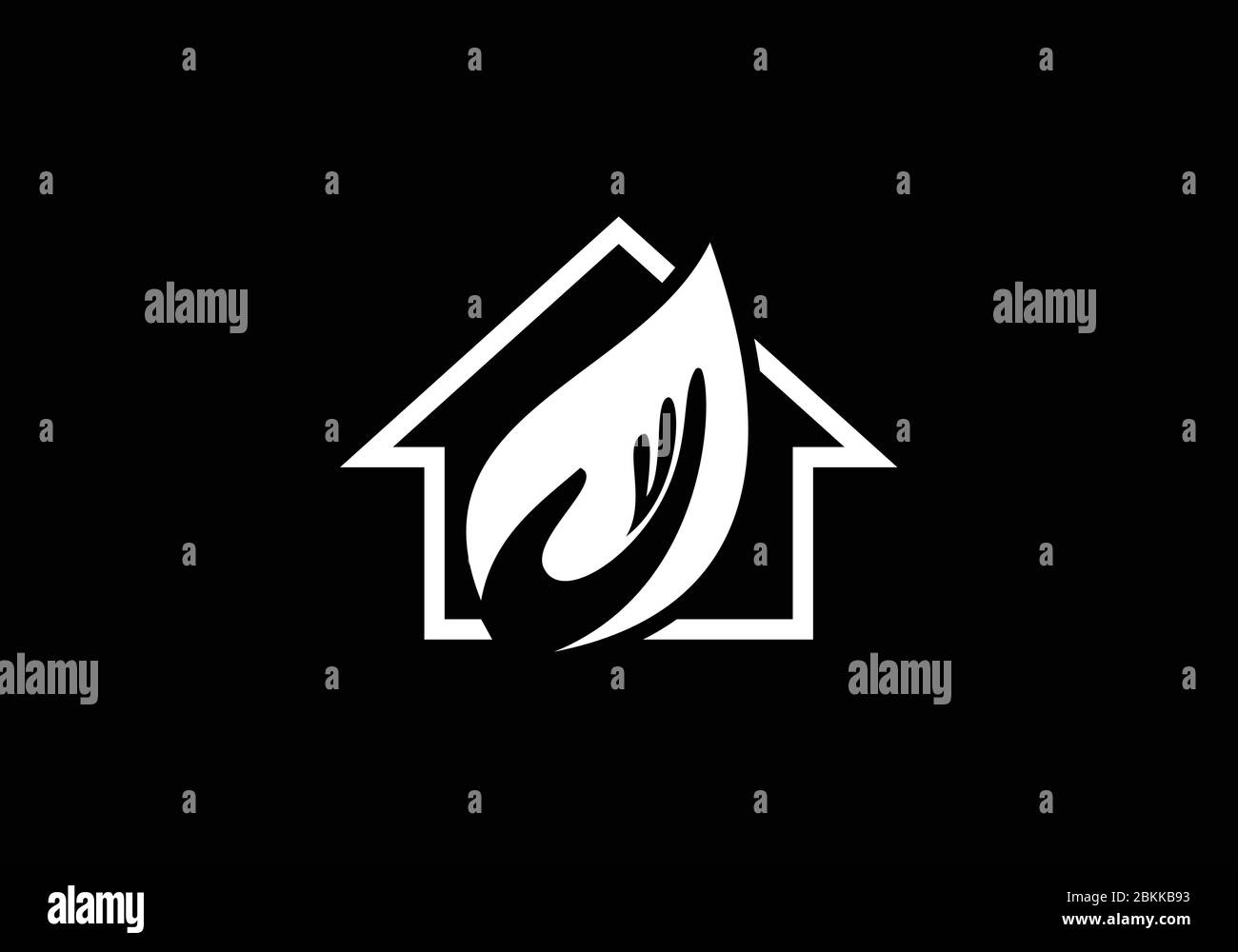 Blatt-Symbol-Symbol, grünes Logo, Organic-Logo Stock Vektor