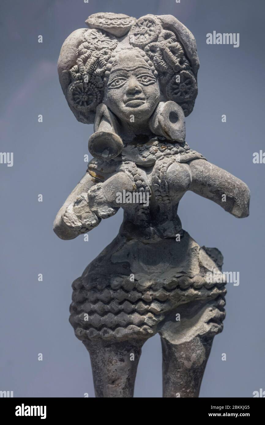 Mutter Göttin, Sunga Periode Skulptur, Museum, Mathura, Uttar Pradesh, Indien Stockfoto