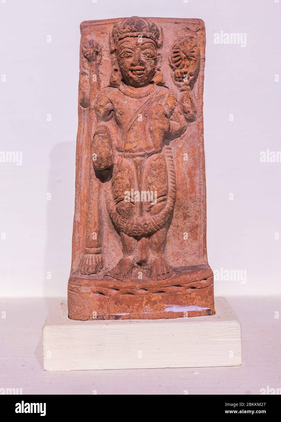 Vishnu, mittelalterliche Skulptur, Museum, Delhi, Indien Stockfoto