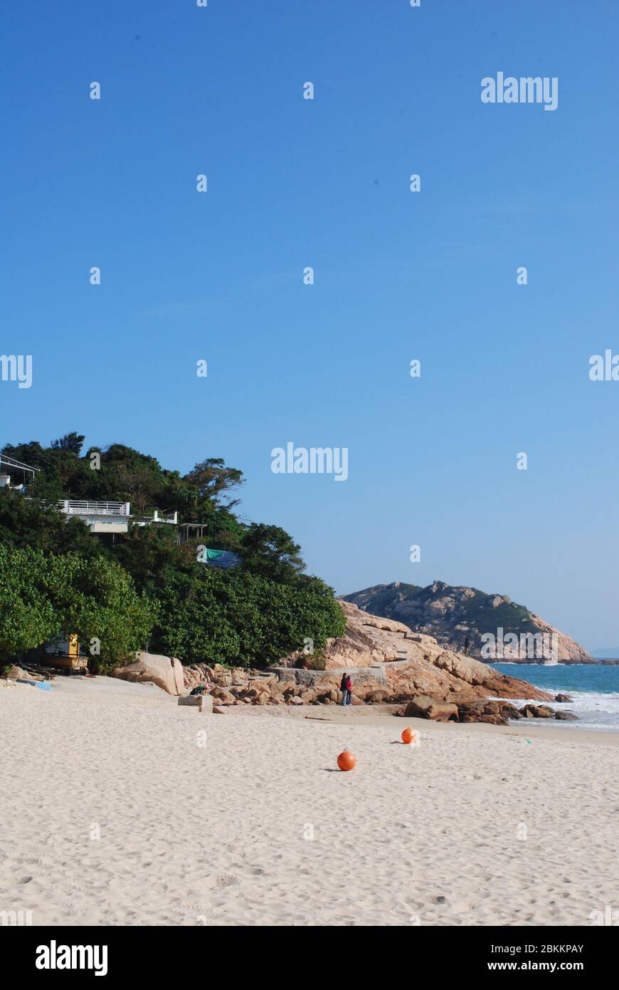 Rocky Bay Rocks Rocky Beach Sea Coast Seaside Shek O Beach Shek O Village Road, Shek O, Hongkong Stockfoto