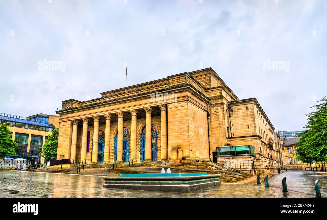 Sheffield City Hall - South Yorkshire, Großbritannien Stockfoto