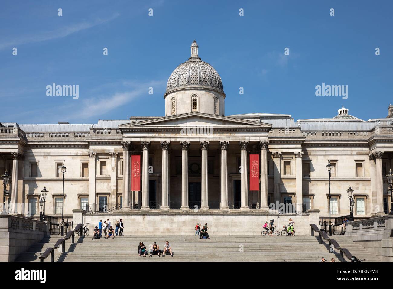 Der National Gallery in London Stockfoto