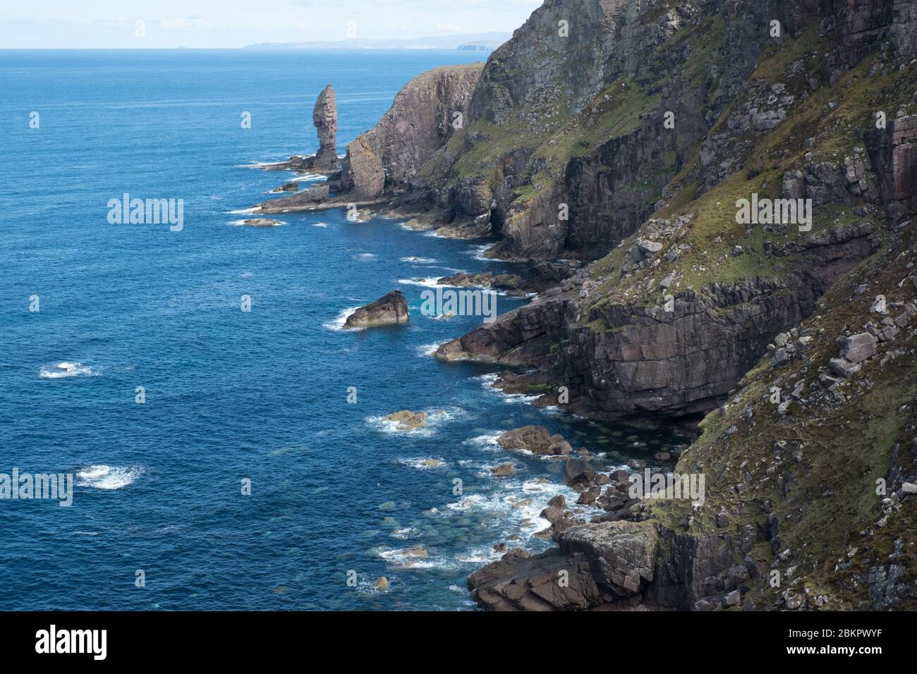 Old man of Stoer Sea Stack in Sutherland, Schottland Stockfoto