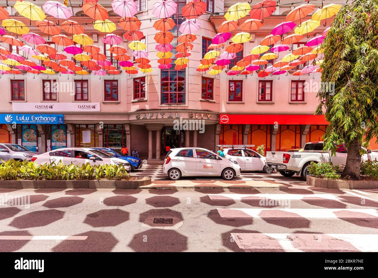 Seychellen, ile de Mah?, Hauptstadthaus Stockfoto